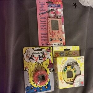 Tamagotchi Style Toys Lot Puchiko Y2K Retro Japan Kawaii Y2K Electronics Toy Vtg